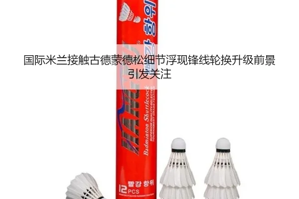 国际米兰接触古德蒙德松细节浮现锋线轮换升级前景引发关注